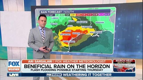 Texas faces threat of 'significant' flash flooding starting Wednesday