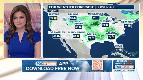 Weather in America: April 24, 2025