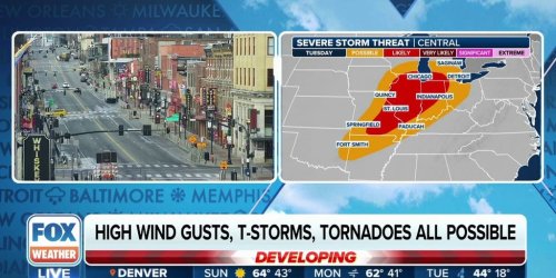 Chicago, St. Louis, Indianapolis among 48 million at risk of severe weather from powerful cross-country storm