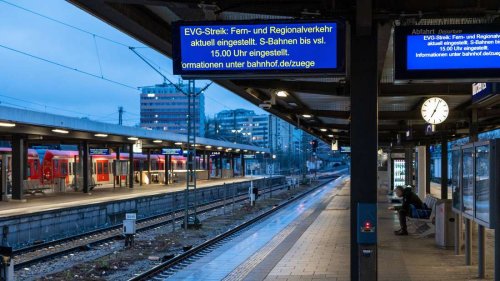 Streik heute: Fahrgast-Frust schlägt durch – Bahn wettert gegen „Gewinner des Tages“