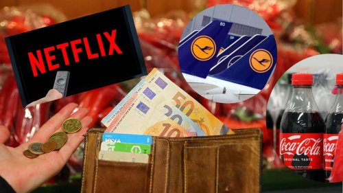 Das wird 2023 alles teurer: Von Flugpreisen und Netflix bis Coca-Cola