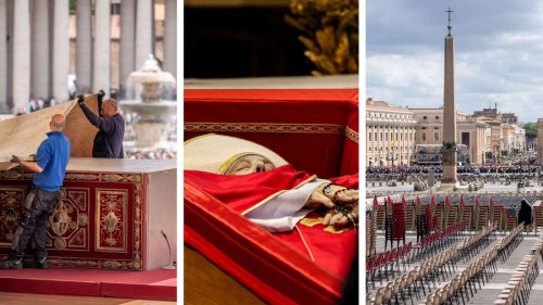Gäste, Trauer, Traditionsbruch: Bilder der Beerdigung von Papst Franziskus aus Rom