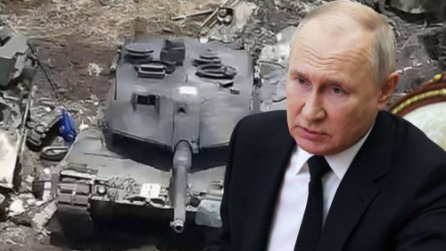 „Nicht schießen“: Russland will deutsche Soldaten im erbeuteten Leopard-Panzer erwischt haben