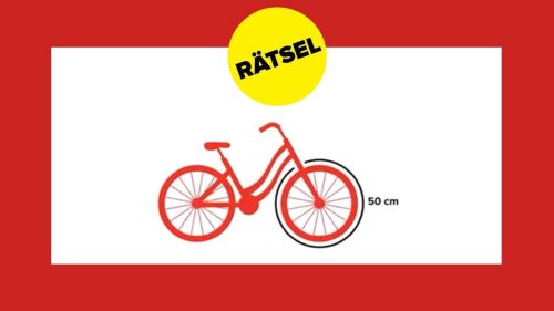Rätsel: Wie oft dreht sich unser Rad, wenn man 1 km fährt?