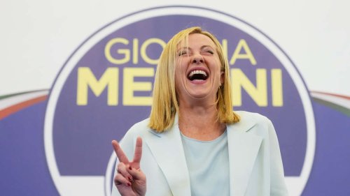 Wahl in Italien: Postfaschisten vor absoluter Mehrheit