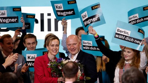 Umfragen zur Wiederholung der Pannen-Wahl von Berlin: CDU liegt klar vorne