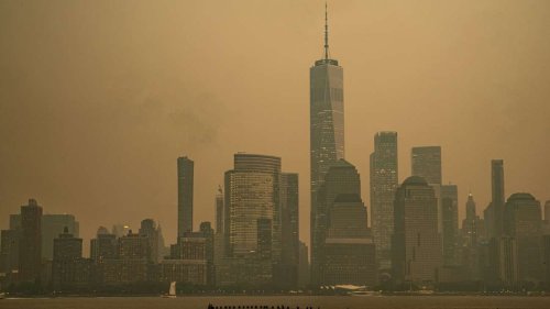Rauch von Waldbränden hüllt New York ein