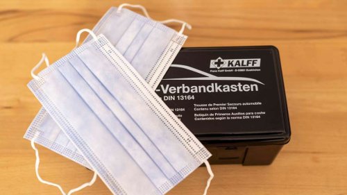 Verbandskasten: Ab Februar 2023 müssen Masken enthalten sein