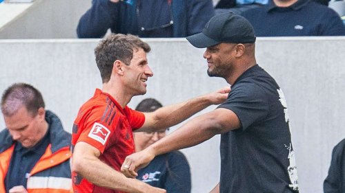 Kompany offenbart bei Bayern-Meisterfeier Müllers „einzigen Wunsch“