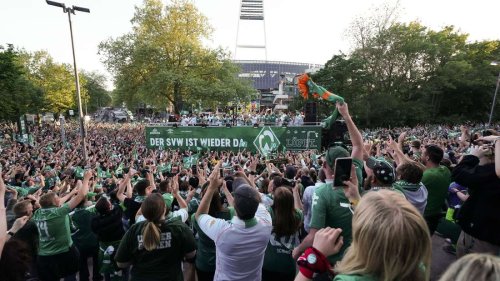 Werder-Aufstieg im Live-Ticker: So lief die Party am Osterdeich