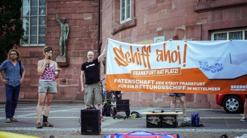 Linke fordert mehr Geld aus Frankfurt für die Seenotrettung