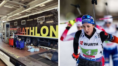 Riesen Feuer-Schreck für deutsches Biathlon-Team kurz vor Weltcup-Finale