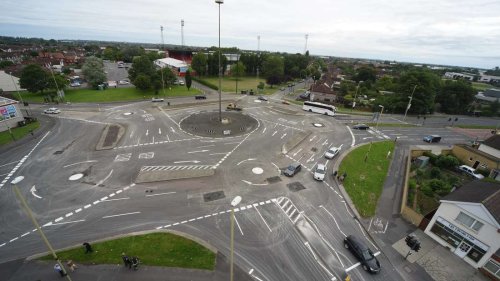 „Magic Roundabout“ in Großbritannien: Europas wohl kuriosester Kreisverkehr