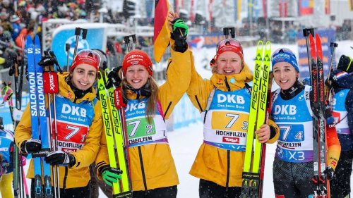 Biathlon: Sechs Weltcuptickets vergeben - Bei den Damen wird es eng