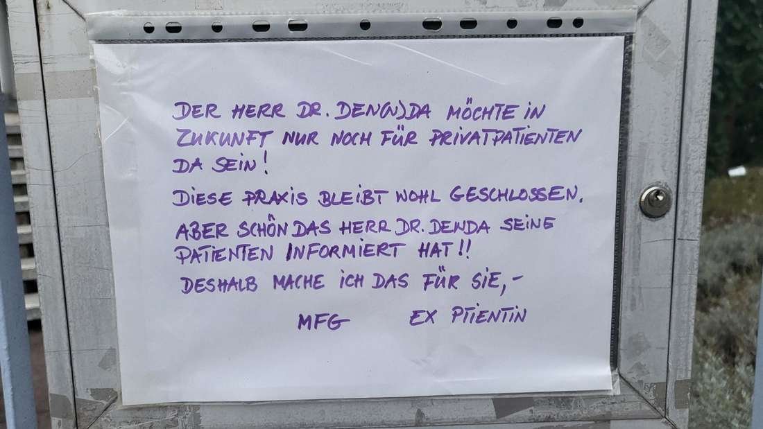 Auf Kasse geht nichts mehr: Patienten von Hausarztpraxis sind gefrustet