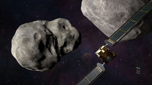 Nasa-Sonde kracht bei Abwehr-Test absichtlich in Asteroiden