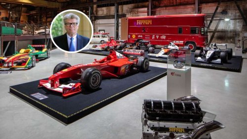 Milliardär aus Hessen besitzt WM-Ferrari von Michael Schumacher – Fans können Auto ganz nah kommen