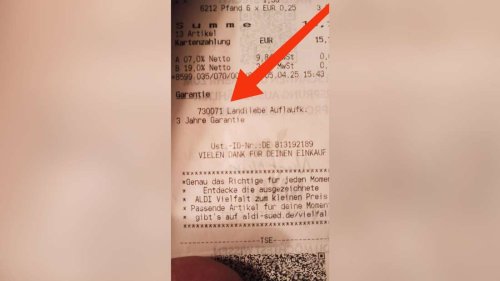 Aldi-Kunde aus NRW ist bei Blick auf Kassenbon perplex: „Wie kann das sein?“