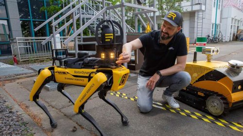 Start-up aus Darmstadt schickt intelligente Roboter auf Kontrollgang