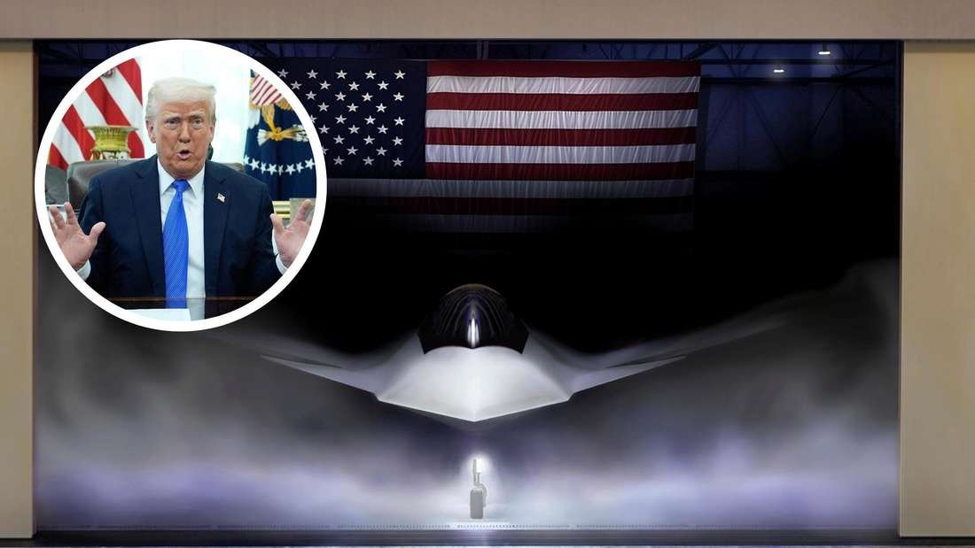 Trump enthüllt neuen US-Super-Jet – und gibt ihm seinen eigenen Namen