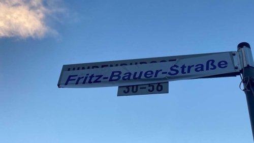 Darmstadt: Hindenburg auf Schildern durch Fritz Bauer ersetzt