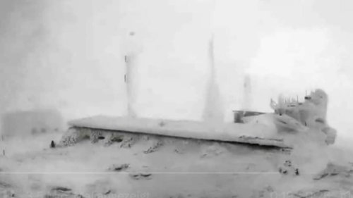 „Wahnsinnige Bedingungen“ – US-Wetterbehörde veröffentlicht Video von historischem Polarwirbel
