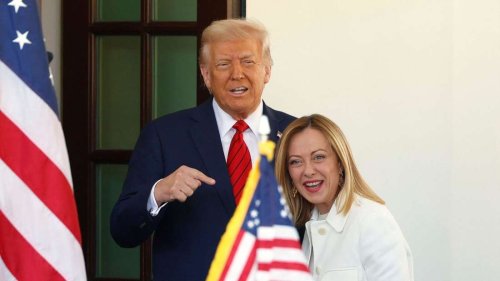 Trump: Meloni hat „fantastischen“ Eindruck hinterlassen