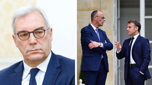 „Verlängerung des Konflikts“: Putin-Diplomat macht Merz und Macron skurrilen Vorwurf