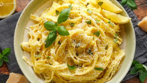 Spaghetti mit nur drei Zutaten: Eine davon ist Zitrone