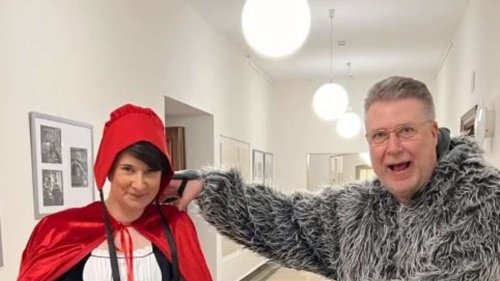 „C steht für Cringe“: CDU-Politiker macht sich mit Wolf-Kostüm zum Gespött