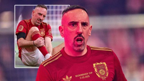 Bayern-Ikone Franck Ribéry verlor fast sein Bein