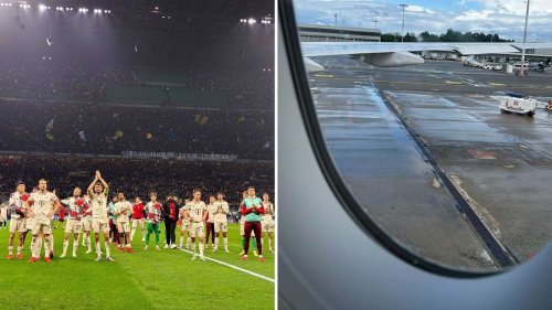 Auch das noch: Rückflug des FC Bayern nach München verzögert