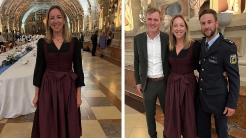 Deutsche Wintersport-Ikonen bei Söder zu Gast: Outfits könnten unterschiedlicher nicht sein