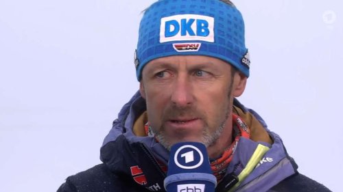 Biathlon-Cheftrainer Kirchner hört überraschend auf und wählt emotionale Worte live in der ARD