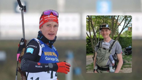 Deutsches Biathlon-Traumpaar freut sich über erneuten Zuwachs