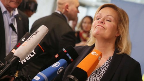 „Ich will Ministerpräsidentin werden“: Innenministerin Faeser tritt als Spitzenkandidatin bei Hessen-Wahl an