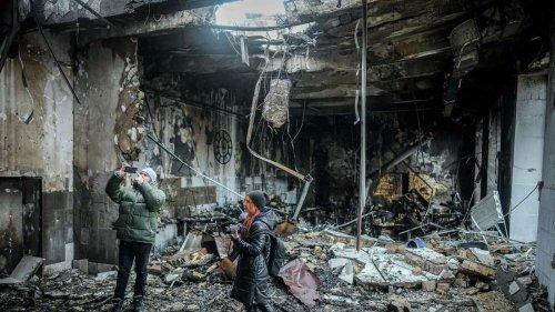 Zweiter Jahrestag des Ukraine-Kriegs: Russland greift erneut Hafenstadt Odessa mit Drohnen an