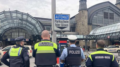 Waffen aller Art am Hamburger Hauptbahnbahnhof verboten