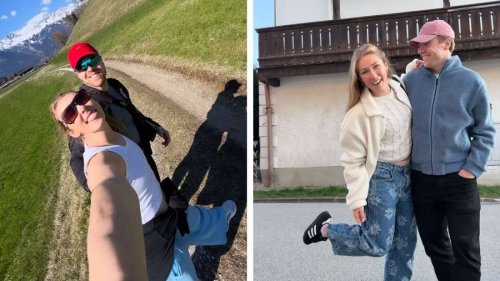 Ski-Traumpaar nach langer Trennung endlich wiedervereint