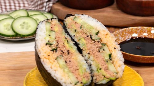 Spicy Tuna Mayo Onigirazu: Ein praktisches und köstliches Sushi-Sandwich