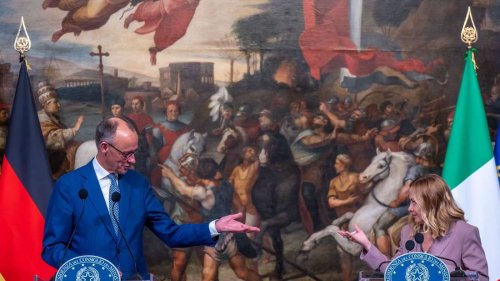 Merz will Meloni enger in Ukraine-Diplomatie einbinden