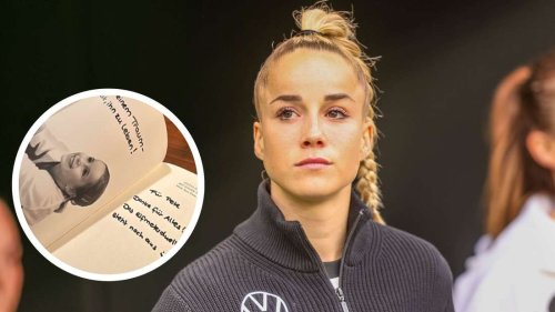 Giulia Gwinn findet während dunkler Zeit in Leipzig-Star einen engen Freund