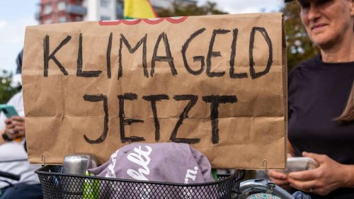 Koalitionsverhandlungen: Kommt das Klimageld unter die Räder?
