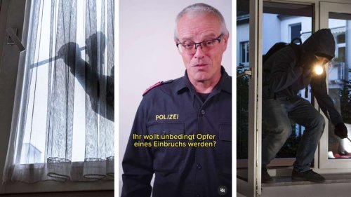 Kurioses Video aus Österreich aufgetaucht: Polizist Uwe gibt Tipps für den gelungenen Einbruch