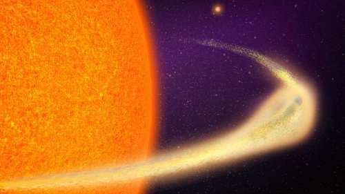 Ein Exoplanet im Todeskampf: So dramatisch ist sein Ende