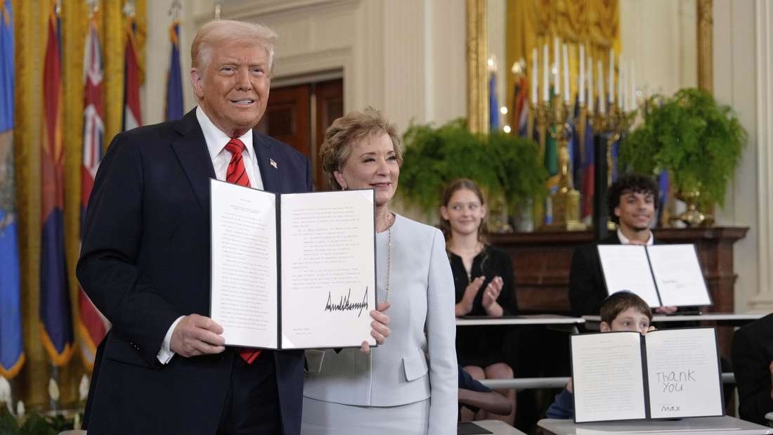 US-Bildungsministerium soll geschlossen werden – Trump unterzeichnet Anordnung