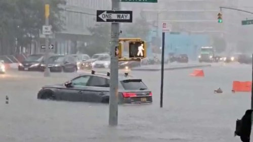 New York vom Regen überschwemmt: Notstand ausgerufen – „Lebensgefährliches Ereignis“