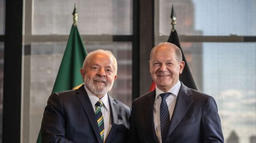 Präsident Lula in Berlin: Kommt das Freihandelsabkommen?