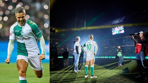 „Es war wie ein großer Traum“: Alle Stimmen zum emotionalen Abschiedsspiel von Werder-Legende Diego