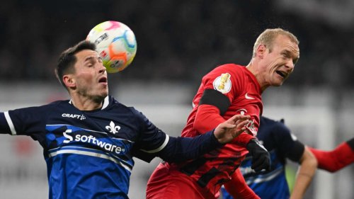 Steiniger Weg zum Derbysieg: Eintracht Frankfurt steht im Viertelfinale
